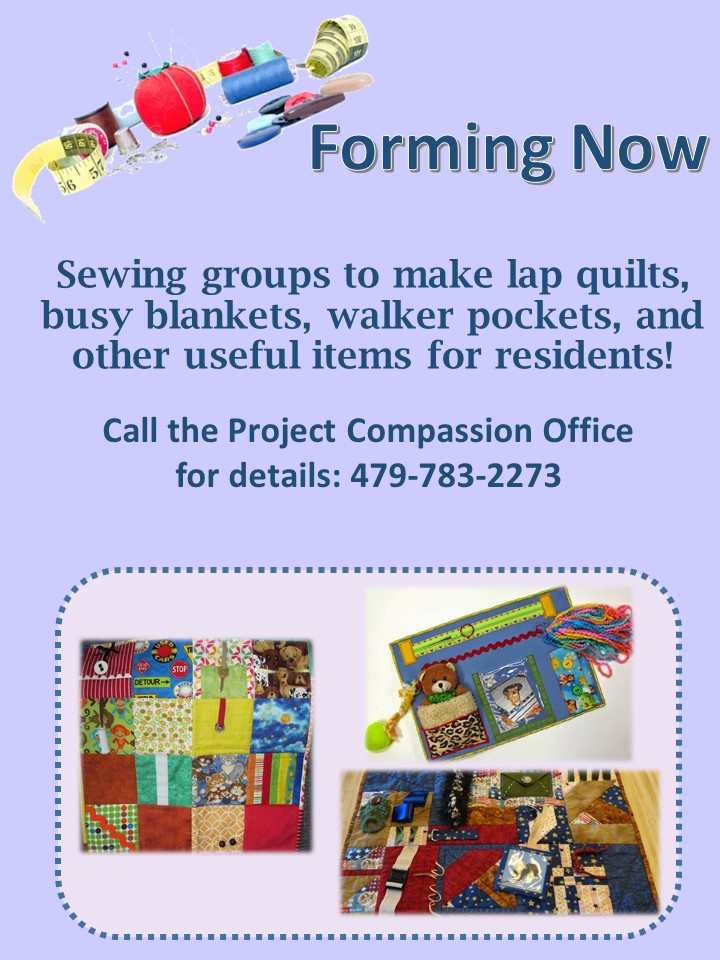 sewing group Project Compassion, Inc.